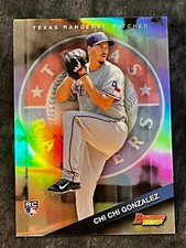 2015 Bowman's Best ROOKIE REFRACTOR Chi Chi Gonzalez