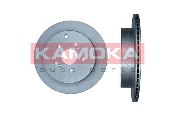 Kamoka 2X Bremsscheiben Hinten BelüFtet Beschichtet FüR Suzuki Grand Vitara II-image