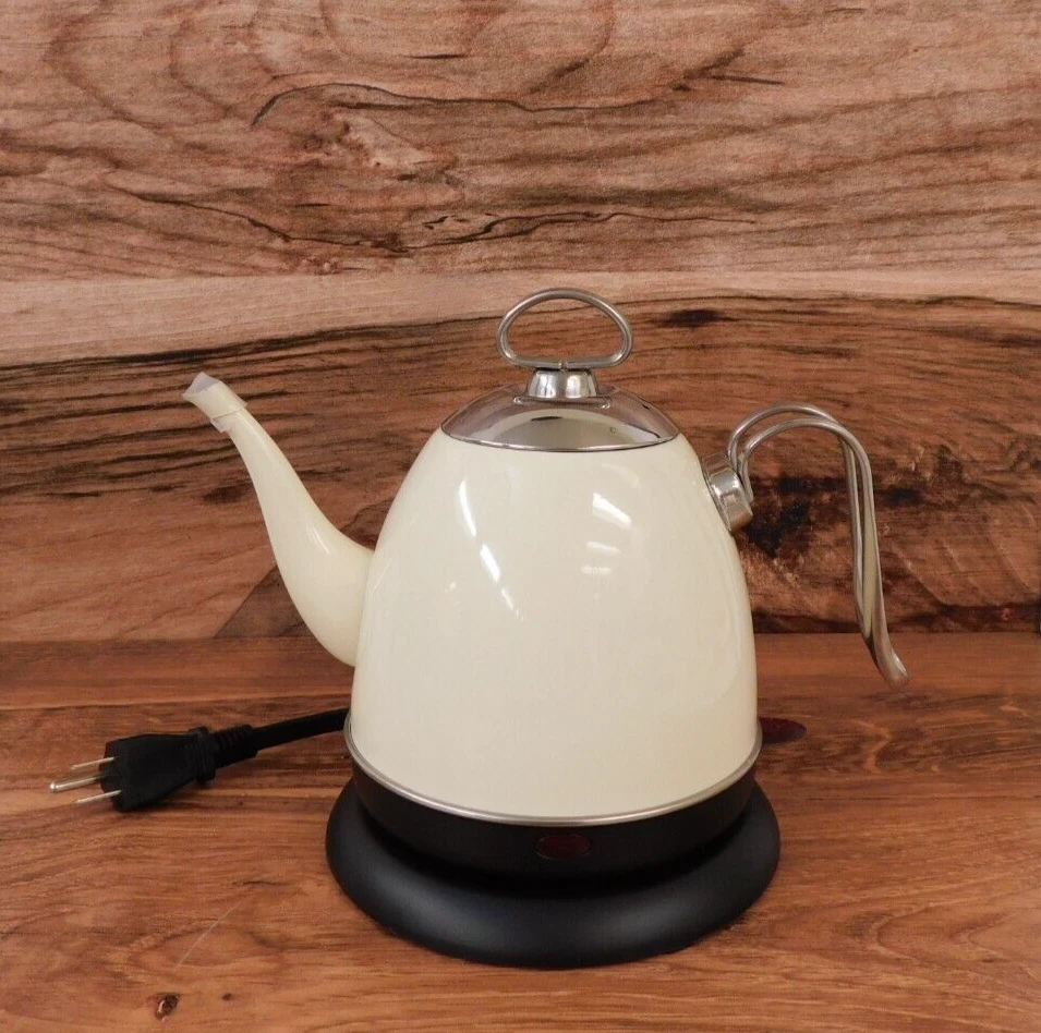 Chantal Mia Ekettle 32 Ounce Electric Water Kettle, Almond - New
Opens in a new window or tab