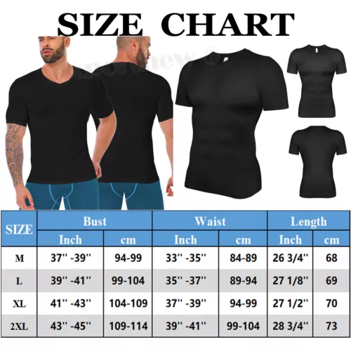 Camisas de compresión de manga corta Cool Dry para hombre, camiseta deportiva capa base - Imagen 20 de 22