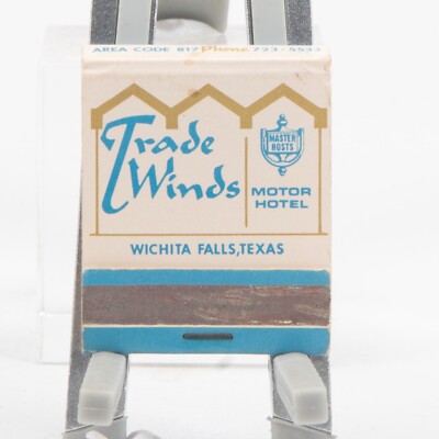 Matchbook Trade Winds Motor Inn Wichita Falls Texas