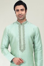 Indian Mens Designer Wedding Bollywood Traditional Wear Kurta Payjama Dress