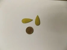 2 Spot long Brass Inlays muzzleloader wood working knife making jewelry etc.