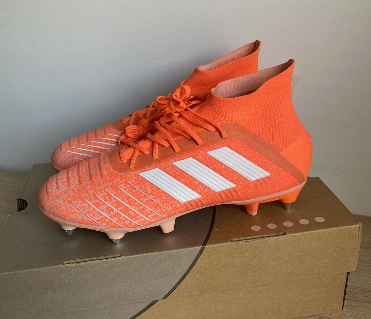 Adidas Predator 19.1 SG Soccer Cleats Primeknit Women's G25818