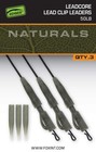 FOX Edges Naturals Leadcore Power Grip Lead Clip Leaders - Carp Fishing - CAC852