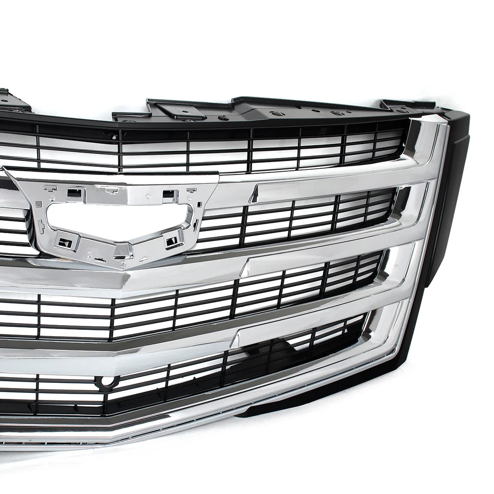 Front Grille For Cadillac Escalade & ESV 2015 2016 - 2020 Chrome Grill 23329115 Foto 4 de 4