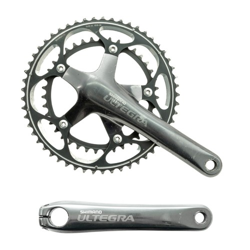 Shimano Ultegra FC 6601 2x 10 Speed Road Bike Crankset 175mm 53 39T shimano-ultegra-fc-6601-2x-10-speed-road-bike-crankset-175mm-53-39t
