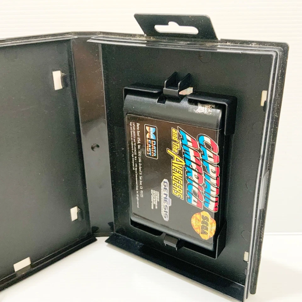 Captain America And The Avengers + Box - Sega Genesis - Tested & Working - Image 3 of 4