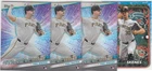 (4) 2024 Paul Skenes Topps Stars MLB ROOKIE CARD Lot - Pittsburgh Pirates RC