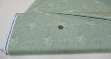 MARCUS quilt-craft fabric BOUQUET sage 3/4 yd (r-651145) Just Rosy LASTpc
