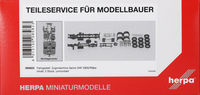 Herpa Teileservice 1:87 Fahrgestell Zugmaschine 3-Achs Daf 2800/RáBa H0 085823