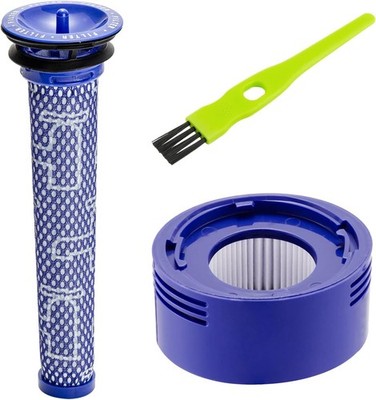 Replacement Filter for Dyson V7 V8 Animal Absolute Motorhead Carbon Fiber V8 V7