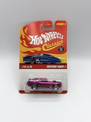2005 Hot Wheels CLASSICS Mustang Mach 1  Purple/Pink (k)