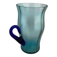 antique fenton celeste blue stretch Iced Tea/Lemonade Glass  4 Avail Combined SH