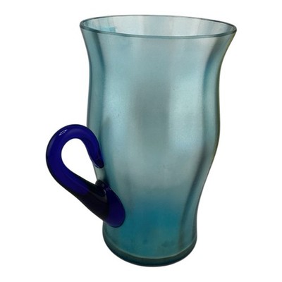 antique fenton celeste blue stretch Iced Tea/Lemonade Glass  4 Avail Combined SH