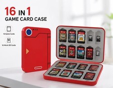 Nintendo Switch Game Card/SD Card Storage Case   16 Game Slots