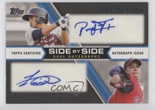 2013 Topps Pro Debut Side by Dual 14/50 Jose Peraza Luis Merejo #SBS-PM Auto 2x9