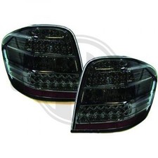 Diederichs Design Rückleuchte Set Led klarglas schwarz für Mercedes W164 05-11