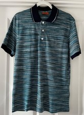Missoni Men’s Short Sleeve Polo Shirt Size Small New