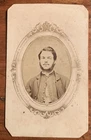 Civil War Soldier In Uniform CDV Photo