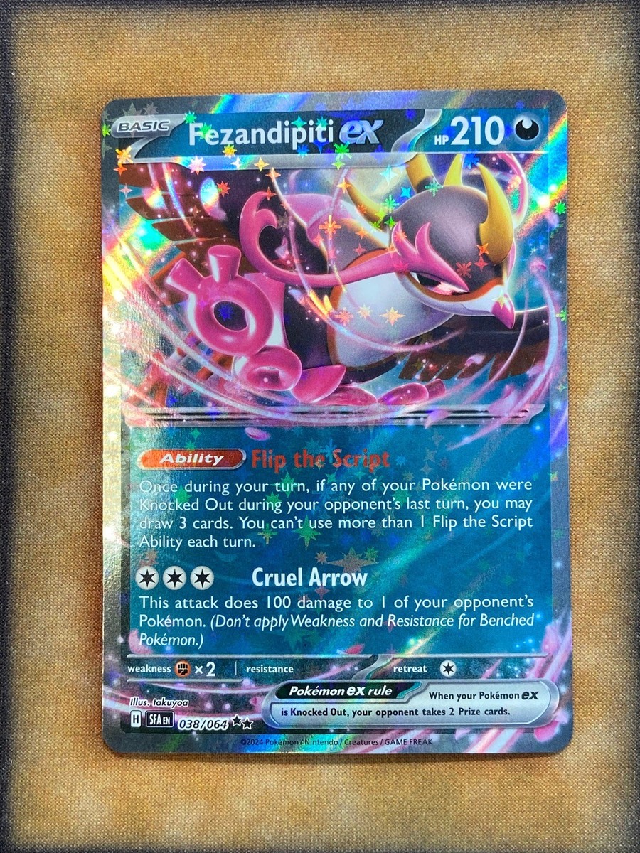 Pokemon Fezandipiti ex 038/064 Shrouded Fable NM | eBay
