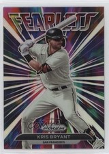 2022 Panini Prizm Fearless Silver Prizm Kris Bryant #FL-20 1d0