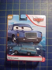 DISNEY PIXAR CARS MOTOR TURNER! THUNDER HOLLOW SERIES!  NIP  DEMO DERBY