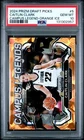 2024 PANINI PRIZM DRAFT CAMPUS LEGENDS 5 CAITLIN CLARK ORANGE ICE PSA 10 2957