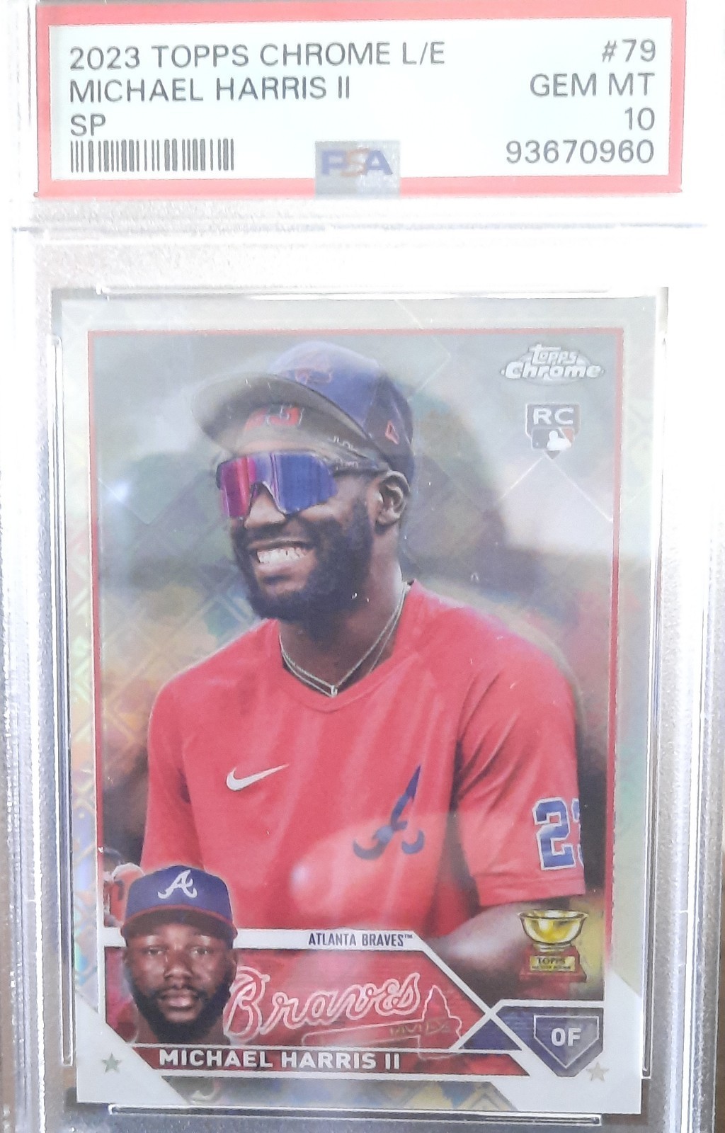 2023 Topps Chrome Logofractor Edition - Image Variation Michael Harris II #79...