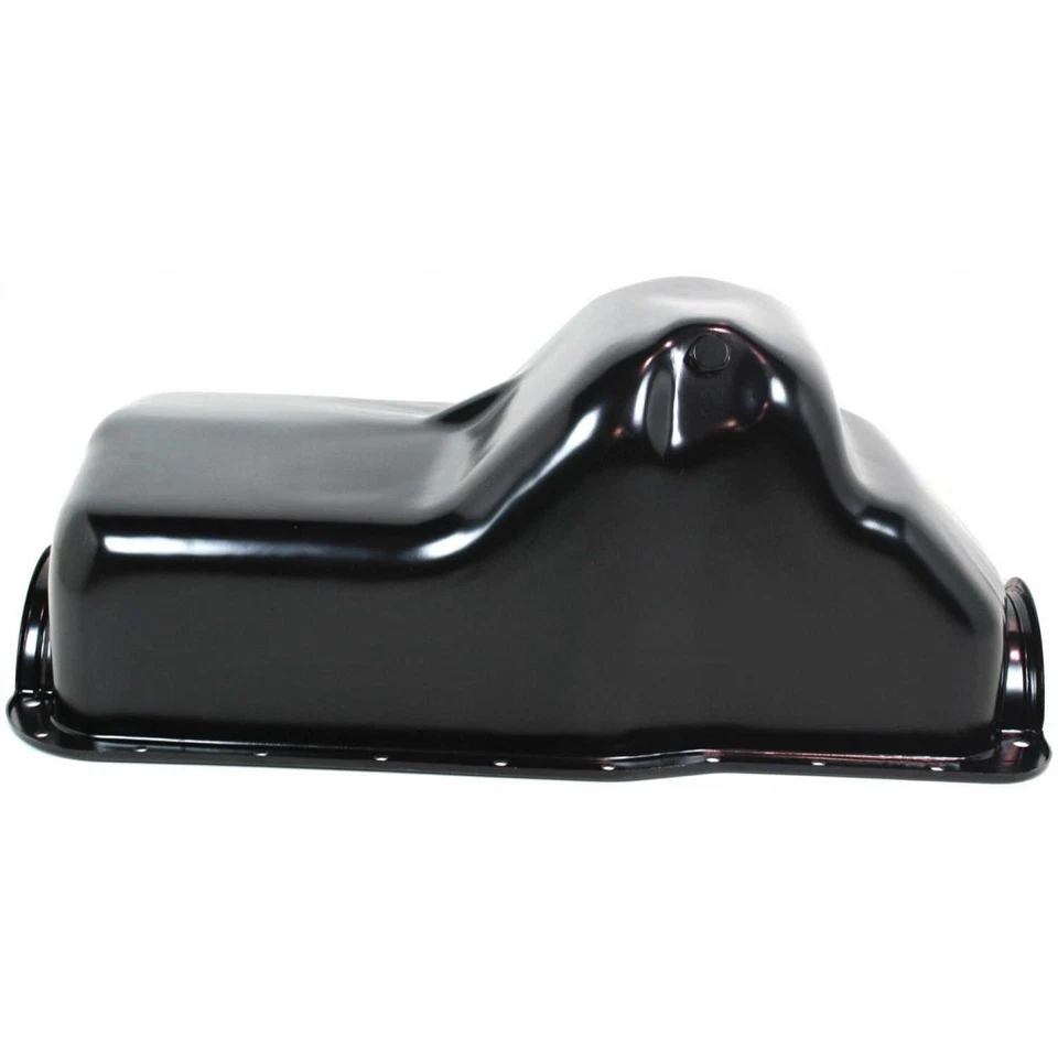 For Ford E-150 Econoline Club Wagon Oil Pan 1985-1996 Steel 6 qts. Capacity - Image 2 of 4