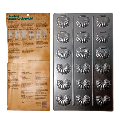 WILTON 3 Cookie Makers classic cookie molds Marseilles Venetian Viennese recipes - Bild 9 von 14