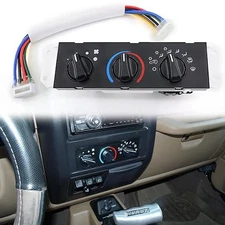 Climate Control Panel with Blower Motor Switch for 1999 2000 2001 2002 2003 20