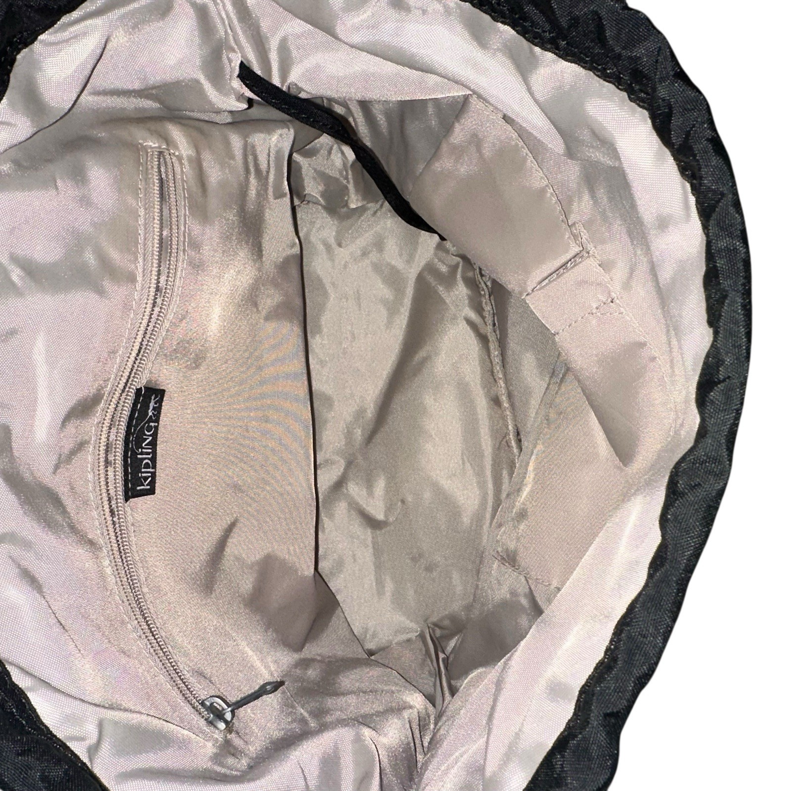 Kipling Joetsu Small Black Backpack Silver Hardwa… - image 6