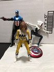 Lot-HASBRO&MARVEL,power Rangers Lightning Collection,yellow Ranger,spider gwen⬇️