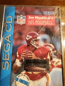 Joe Montana nfl football sega CD CIB