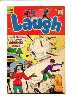 Laugh Comics #192 - Dan Decarlo Cover/ Bob Bolling Jon D'Agostino (6.0/6.5) 1967