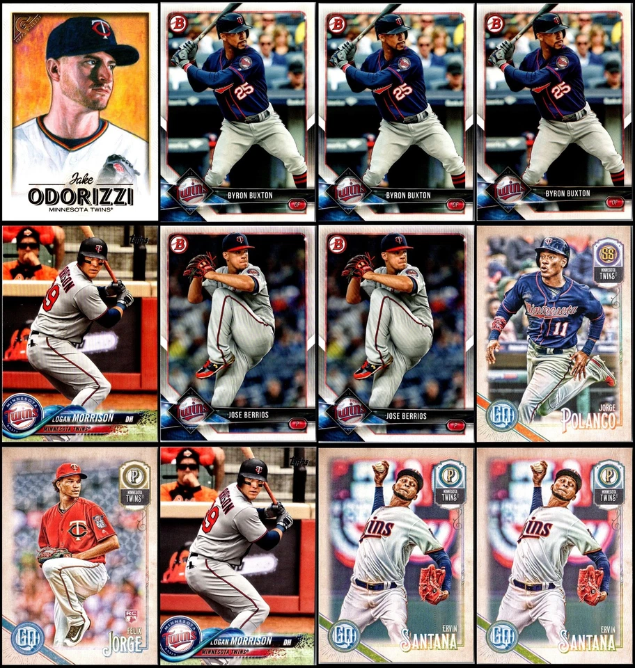 2018 Minnesota Twins (69) Card Lot - LAST CHANCE – DON’T MISS OUT! - Image 3 of 4