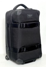 Burton Wheelie ID Flight Deck 38L Travel Two Wheel Carry On Luggage Black 22"