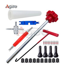 30pcs Valve Stem Tool Kit Tr413 4-way Tire Installer Remover Quick Change Cars 30pcs Valve Stem Tool Kit Tr413 4-way Tire Installer Remover Quick Change Cars
