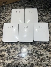 Netgear AV 200 Powerline Ethernet Network Adapter XAV2001 - LOT OF 5