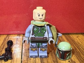 LEGO Star Wars Boba Fett sw0396 Desert Skiff 9496 Poor Condition