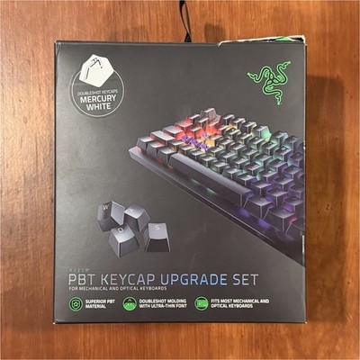 Razer White PBT Keycap Upgrade Set