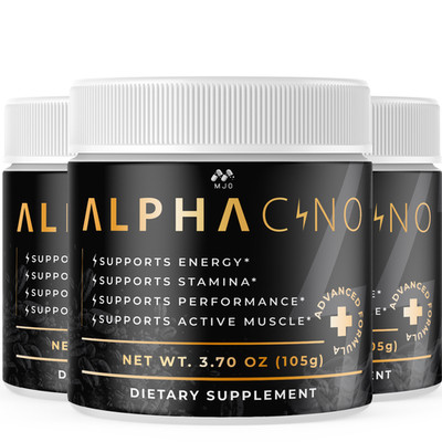 (3 Pack) Alphacino Powder Support For Weight Management Alpha Cino 90 Servings
