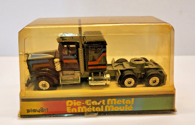Playart T79 Kenworth Semi Tractor with Sleeper. 1970s Hong Kong Super Rare NOS