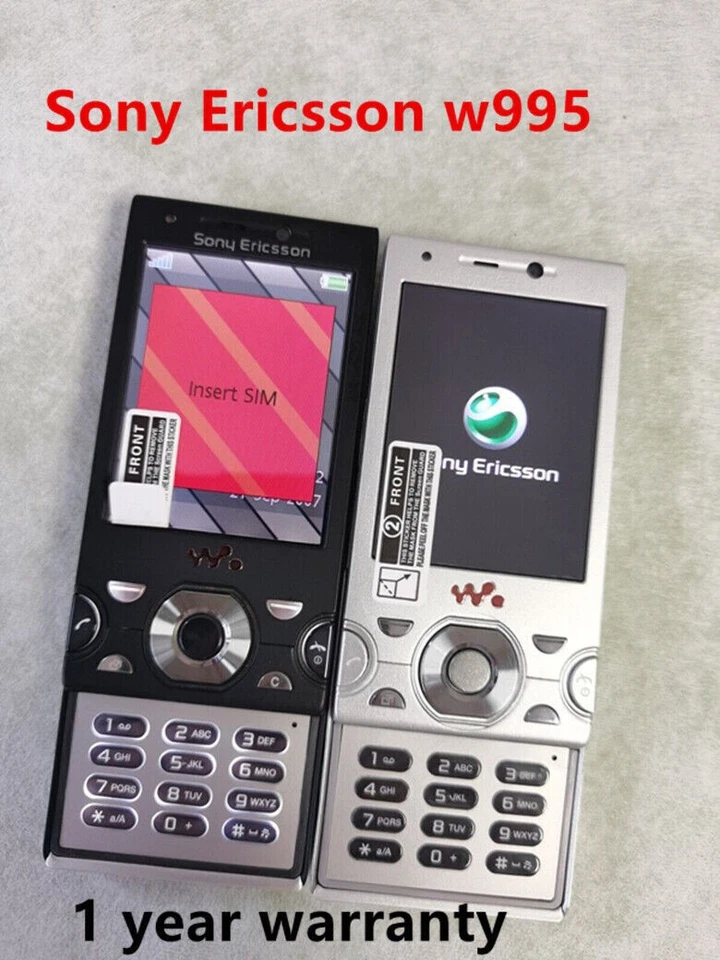 Sony Ericsson w995 w995i 3G WIFI Bluetooth GPS 8MB Camera mobile Keyboard phone - Image 4 of 4