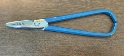 Heritage Cutlery by Klein Tools 147 Light Metal Snips Straight 1-3/8  Blades New