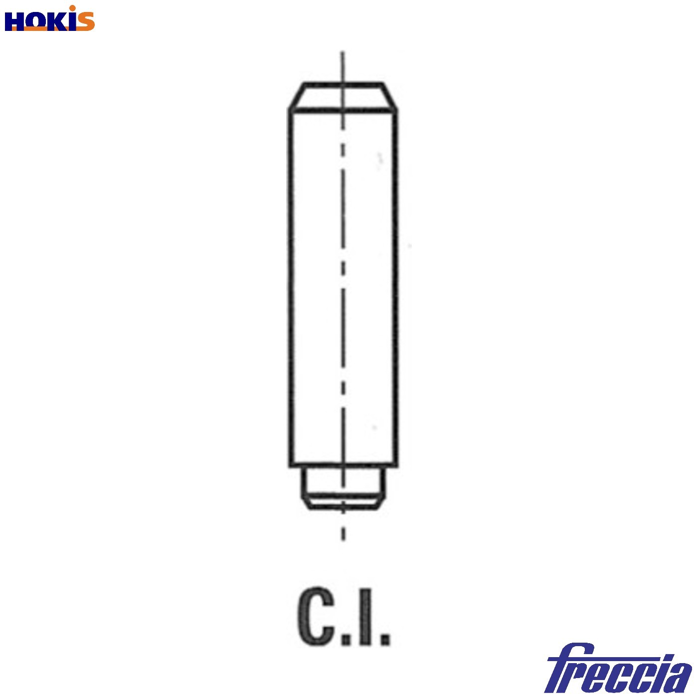 4x VALVE GUIDE G11341 FOR F3BE0681A/F3BE0681E/F3BE0681C/F3BE0681B 12.9L 6cyl