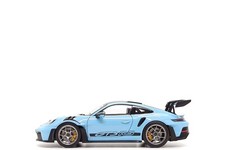 Norev 1:18 Porsche 911 GT3 RS (992) Weissach Package in Gulf Blue