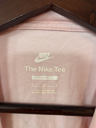 Nike Sole Food Dumpling Dunks Delivery T Shirt Size Medium Loose Fit Pink Bloom - Picture 3 of 12