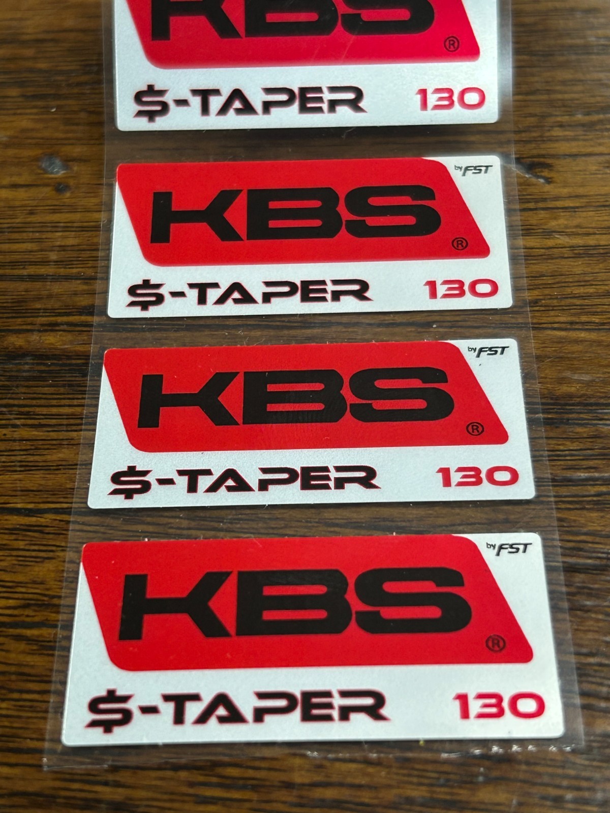 Set of (8) KBS $-Taper 130 Shaft Band Labels